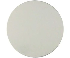 Oem Topt Metal plate for magnet holders – round 40mm sidabrinis