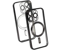 Toptel Topt Metallic Magsafe Dėklas skirtas Apple iPhone 13 Pro juodos spalvos