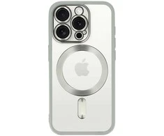 Topt Metallic Magsafe dėklas skirtas Apple iPhone 13 Sidabrinė