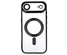 Topt Metallic Magsafe dėklas skirtas Apple iPhone 17 Air juodos spalvos