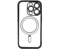 Topt Metallic Magsafe Dėklas skirtas Apple iPhone 13 Pro Max juodos spalvos