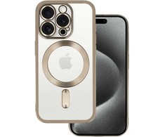 Toptel Topt Metallic Magsafe dėklas skirtas Apple iPhone 15 Pro titan