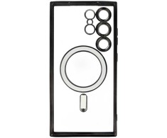 Toptel Topt Metallic Magsafe dėklas skirtas Samsung Galaxy S24 juodos spalvos