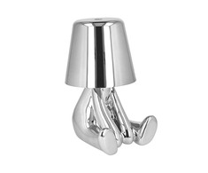 Oem Night lamp Sidabrinis Man design H