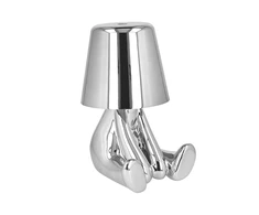 Oem Night lamp Sidabrinis Man design H