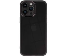 Toptel Topt Protective Lens dėklas skirtas Tecno Spark Go 2023/Pop 7/Pop 7 Pro juodas skaidrus