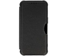 Topt Razor Carbon Book Samsung Galaxy S24 FE dėklas telefonui juodos spalvos