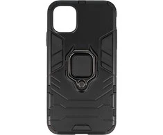 Topt Ring Armor dėklas skirtas Apple iPhone 11 juodos spalvos