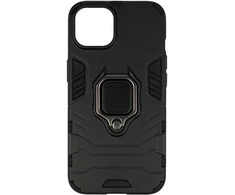 Topt Ring Armor Dėklas skirtas Apple iPhone 14 juodos spalvos