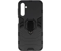 Topt Ring Armor dėklas skirtas Samsung Galaxy A24 4G juodos spalvos