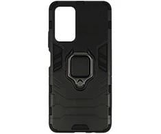 Topt Ring Armor dėklas skirtas Xiaomi Redmi Note 11 5G/Note 11S 5G/Poco M4 Pro 5G juodos spalvos