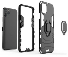 Toptel Topt Ring Armor Xiaomi Redmi 13 4G dėklas telefonui juodos spalvos