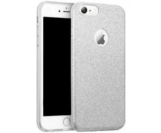 Topt Shining dėklas skirtas IPHONE 13 PRO Sidabrinis