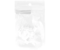 Toptel Topt Silicone anti-dust plug Type C baltas – 10 pieces
