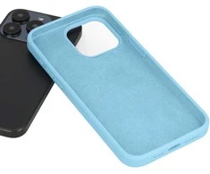 Toptel Topt Silicone Lite dėklas skirtas Apple iPhone 17 Air žydros spalvos