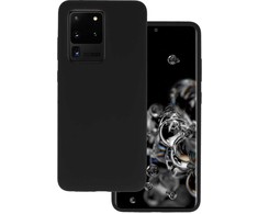 Toptel Topt Silicone Lite dėklas skirtas Samsung Galaxy S20 Ultra juodos spalvos