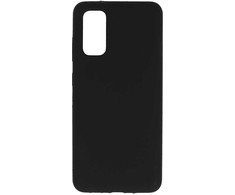Toptel Topt Silicone Lite dėklas skirtas Samsung Galaxy S20 juodos spalvos