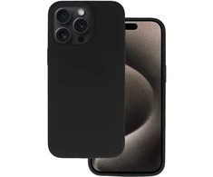 Topt Silicone Lite Dėklas skirtas Xiaomi Redmi Note 15 Pro 5G juodos spalvos