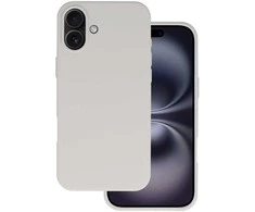 Topt Silikoninis Lite dėklas skirtas Apple iPhone 16 titanium