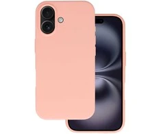 Topt Silikoninis Lite dėklas skirtas Apple iPhone 16 persikų spalvos