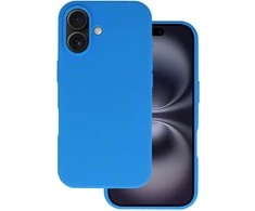 Topt Silikoninis Lite dėklas skirtas Apple iPhone 16 mėlynos spalvos