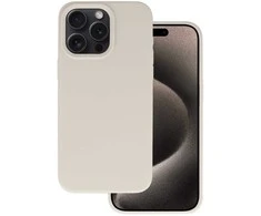 Topt Silikoninis Lite dėklas skirtas Apple iPhone 16 Pro Max titanium