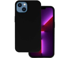 Topt Silicone Lite dėklas skirtas Apple iPhone 13 juodos spalvos