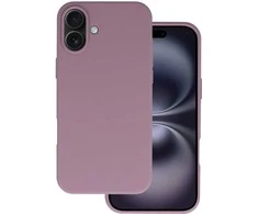Topt Silikoninis Lite dėklas skirtas Apple iPhone 16 heather