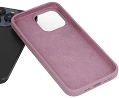 Silicone Lite Dėklas skirtas Apple iPhone 16 Pro heather