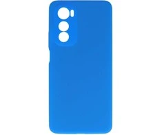 Topt Silikoninis Lite dėklas skirtas Motorola Edge 30 mėlynos spalvos