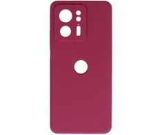 Topt Silikoninis Lite dėklas skirtas Motorola Edge 40 5G burgundy