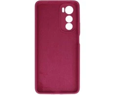 Toptel Topt Silikoninis Lite dėklas skirtas Motorola Edge 30 burgundy