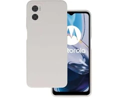 Topt Silikoninis Lite dėklas skirtas Motorola Moto E22/E22i titanium