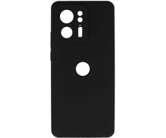 Topt Silikoninis Lite dėklas skirtas Motorola Edge 40 5G juodos spalvos