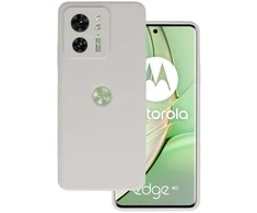 Topt Silikoninis Lite dėklas skirtas Motorola Edge 40 5G titanium