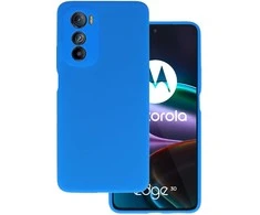 Topt Silikoninis Lite dėklas skirtas Motorola Edge 30 mėlynos spalvos