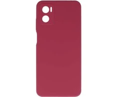 Topt Silikoninis Lite dėklas skirtas Motorola Moto E22/E22i burgundy