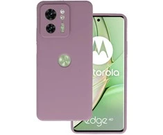 Topt Silikoninis Lite dėklas skirtas Motorola Edge 40 5G heather