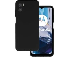 Topt Silikoninis Lite dėklas skirtas Motorola Moto E22/E22i juodos spalvos