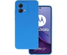 Topt Silikoninis Lite dėklas skirtas Motorola Moto G84 5G mėlynos spalvos