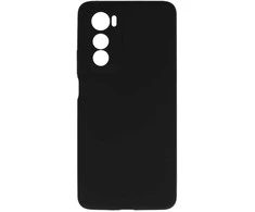 Topt Silikoninis Lite dėklas skirtas Motorola Edge 30 juodos spalvos