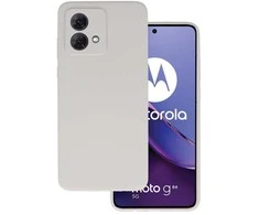 Topt Silikoninis Lite dėklas skirtas Motorola Moto G84 5G titanium