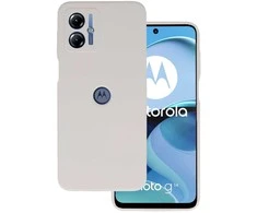Topt Silikoninis Lite dėklas skirtas Motorola Moto G14 titanium