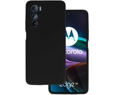 Topt Silikoninis Lite dėklas skirtas Motorola Edge 30 juodos spalvos
