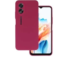 Topt Silikoninis Lite dėklas skirtas Oppo A38 4G burgundy