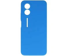 Topt Silikoninis Lite dėklas skirtas Oppo A38 4G mėlynos spalvos