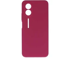 Topt Silikoninis Lite dėklas skirtas Oppo A38 4G burgundy