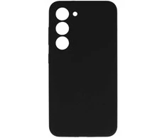 Tel Protect Silicone Lite dėklas skirtas Samsung Galaxy S23 juodos spalvos
