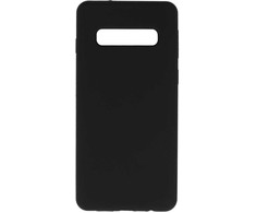 Topt Silicone Lite dėklas skirtas Samsung Galaxy S10 Plus juodos spalvos