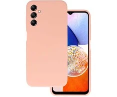 Topt Silikoninis Lite dėklas skirtas Samsung Galaxy M34 5G persikų spalvos